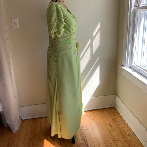 Light In The Box green gown dress size 14W - Picture 2 of 15